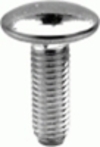 Bumper Bolt M8-1.25 X 25MM W/Stainless Cap Pan Head <br><font color=red><font size=2.5>Ford: N800744S | GM: 14003784</font></font>
