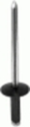 Aluminum Rivet 5/32'' Diameter 1/4''-3/8'' Grip - Black <br><font color=red><font size=2.5>VW / Audi: N90084501 | N90084501 <br>VW / Audi: N90634901</font></font>