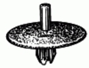Headliner Retainer 1-1/4''  Head Diameter 7/16'' Stem Length <br><font color=red><font size=2.5>Chrysler: H452EK1 | OH452KD5</font></font>