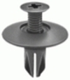 Cowl Push-Type Retainer 18MM Head Diameter 12MM Length <br><font color=red><font size=2.5>Honda: 91524SE0003</font></font>