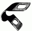 Closed Clamp Small 3/16'' I.D. 9/32'' Hole Diameter