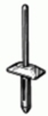 GM Nylon Rivet 5/32'' Hole Diameter 7/64-7/32 Panel Range GM: 21094747