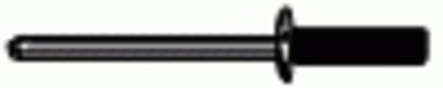Closed End Rivet 1/8'' Diameter 13/64-9/32'' Grip - Aluminum Black. <br><font color=red><font size=2.5>Ford: N803933S101 | N806126S100</font></font>