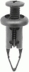 Bumper Cover Retainer 27MM Length 15MM Head Diameter <br><font color=red><font size=2.5>Toyota: 9046709093</font></font>