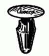 Bumper Fascia Retainer 15MM Length 13MM Head. Diameter <br><font color=red><font size=2.5>Nissan: 0155300545 | 0155301121</font></font>