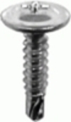 Phillips Round Washer Head Teks  Tapping Screw #8 X 3/4'' <br><font color=red><font size=2.5>Ford: 382413S2 | 382413S9</font></font>