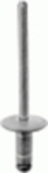 Large Flange Rivet 5/32'' Diameter 3/64-1/4'' Grip Alum/Steel <br><font color=red><font size=2.5>GM: 16715497</font></font>