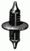 General Motors Radiator Grille Retainer <br><font color=red><font size=2.5>GM: 15672328</font></font>