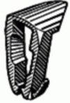 Ford Fuel Line Retainer Clip For 5/16'' Fuel Line <br><font color=red><font size=2.5>Ford: N802239S | N806191S1901</font></font>