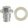 Oil Drain Plug & Gasket M14-1.25 Thread - Zinc