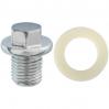 Oil Drain Plug & Gasket M14-1.5 Thread - Zinc