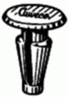 Honda Retaining Clip 13MM Head Diameter 16MM Length <br><font color=red><font size=2.5>Honda: 90672671003</font></font>
