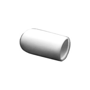 Vinyl Vacuum Cap White For 5/16'' Diameter Tube