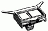 Acura Windshield Clip <br><font color=red><font size=2.5>Acura: 91537SP0013</font></font>