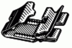 GM Radiator Grille Retainer <br><font color=red><font size=2.5>GM: 15002520 | 15682898 | 15709521</font></font>