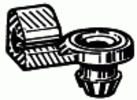 GM Door Lock Rod Clip (Right Side) 5/32'' Rod Chrysler: 4717165 GM: 20582532 | 20633148