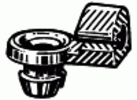 GM Door Lock Rod Clip (Left Side) 5/32'' Rod Chrysler: 4717164 | GM: 16629237 GM: 20582533 | 20633149
