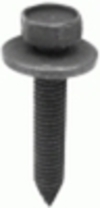 Hex Head Sems Body Bolt 10MM Hex M6-1.0 X 35MM