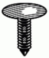 GM Headlining Trim Finish Panel Retainer <br><font color=red><font size=2.5>Ford: W710923S300 | GM: 10229437 <br>GM: 10242316 | 10280874</font></font>