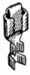 GM 56 Series O.E.M. Electrical Terminal <br><font color=red><font size=2.5>GM: 2973215</font></font>