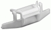 Acura Windshield Side Moulding Clip Yellow Nylon <br><font color=red><font size=2.5>Acura: 91514SP0003</font></font>