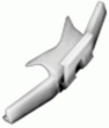 Honda Windshield Moulding Clip <br><font color=red><font size=2.5>Honda: 91528SS0003</font></font>