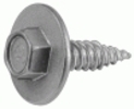 Hex Washer Head Tapping Screw #14 X 7/8'' Zinc  <br><font color=red><font size=2.5> Chrysler: 6034703 | 6035188 | 6505813AA </font></font>