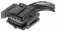 Ford Transmission MLP Sensor Harness Connector Ford: F0TZ14489J | F2PZ14A464C Ford: F4UB14A464A