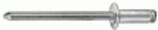 Pan-L-Blind Small Flange Rivet 1/8'' Diameter 3/16''-1/4'' Grip Ford -  Stainless/Steel<br>  R4357   SSBN4-3 <br><font color=red><font size=2.5>Ford: 383229S</font></font>