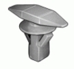 Honda Weatherstrip Retainer 5MMx15MM Head Honda: 91516SM4013 | 91530ST5003