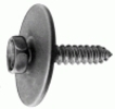 M4.2-1.41 X 20MM Hex Head Sems Tapping Screw - Black