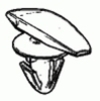 GM Door Weatherstrip Retainer Replaces # 23436