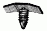 GM & Ford Cowl Insulation Retainer <br><font color=red><font size=2.5>Ford: 384051S | GM: 6270163</font></font>