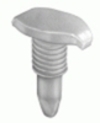 Ford Weatherstrip Retainer Nat. Nylon <br><font color=red><font size=2.5>Ford: 385677</font></font>