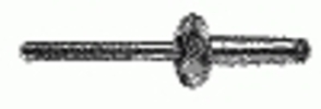 Ford Peel-Type Rivet 1/4'' Diameter 25/64'' - 21/32'' GripReplaces # 23443