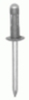 GM Aluminum/Steel Rivet 3/16'' Diameter 3/16-3/8'' Grip GM: 15704030