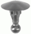 TOYOTA & LEXUS Cowl Vent Pin Retainer 16MM Head Diameter Toyota: 9046707126
