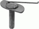 Universal Moulding Fastener 10-24 X 3/4'' Bolt