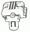 GM Door Lock Rod Clip 5/32'' Rod Size Ford: F65Z1521952AA | F7DZ7421952AA GM: 16629990 | GM: 16640343 | 16675980