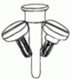 Cut-Off Wheels Mandrel W/ 3/8&1/4'' Shoulder Screw