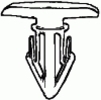 Toyota Cowl Panel Retainer 8MM X 17MM Head Toyota: 9046710146