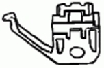 Honda Side Moulding Clip Honda: 91515SR4003