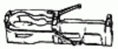 Honda & Acura Roof Moulding Clip Acura: 90666SS0003