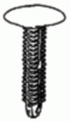 Honda Trunk Trim Retainer 16MM Head Diameter Honda: 90669SP0003ZA Honda: 90669SP0003ZB