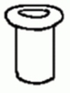 Chrysler. Wheel Opening Moulding Nutsert 10MM Head Diameter <br><font color=red><font size=2.5>Chrysler: 6503812 | 6504601</font></font>