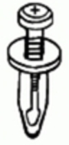 GM Rocker Panel Retainer 13MM Head Diameter 20MM Stem Length <br><font color=red><font size=2.5>GM: 10246149</font></font>