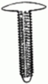 Ford Trim & Garnish Retainer Med. Graphite Ford: E8FZ5802354A