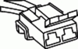 GM Windshield Wiper Motor Harness Connector GM: 12101820 | 88862256