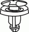 Nissan Push Type Retainer 20MM Head Diameter Nissan: 0155310051