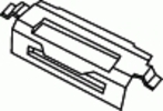 GM Front & Rear Door Window Moulding Clip GM: 10287926